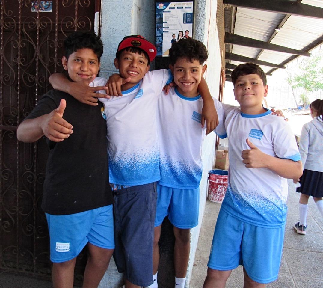 Four women team members